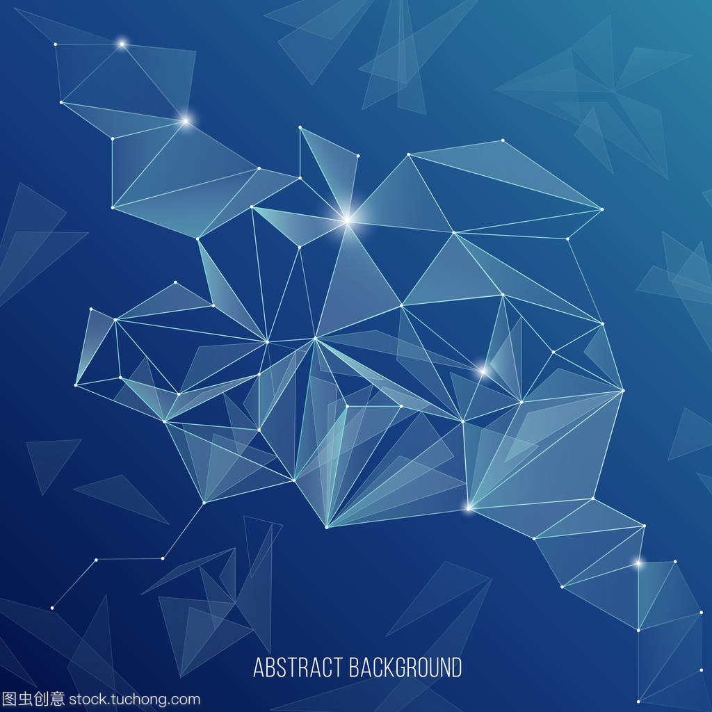 抽象網(wǎng)絡(luò)技術(shù)背景。全球互聯(lián)網(wǎng),指向連接向量圖